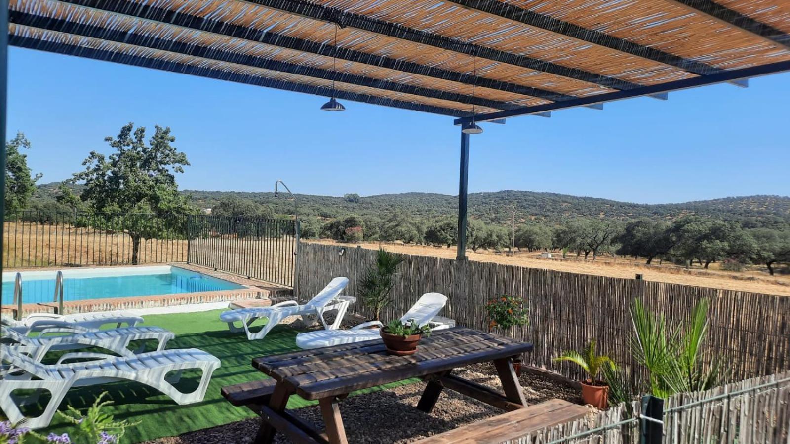 Casa Rural La Dehesilla Cazalla de la Sierra Bagian luar foto